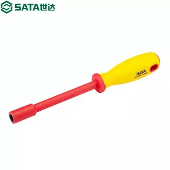 Shida SATA 61408 Отвертка гаечная 8,0*125 мм VDE