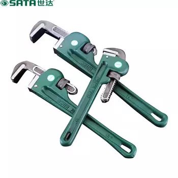 Shida SATA 70813 сверхмощные плоскогубцы для труб, плоскогубцы для водопроводных труб, плоскогубцы для установки круглых труб, 10 дюймов