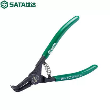 Shida SATA 73021 G, серия G, изогнутые плоскогубцы для стопорных колец с валом в немецком стиле 5