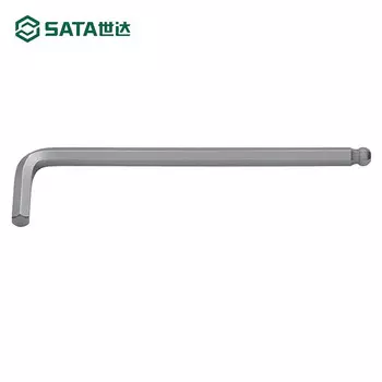 Shida SATA 81118 Шестигранный ключ с удлиненной шаровой головкой, 12 мм
