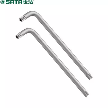 Shida SATA 84514 Удлиненный цветочный ключ со средним отверстием L-образный цветочный ключ TT55