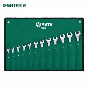 Shida SATA 9040, набор из 12 полностью полированных быстроразъемных разъемов двойного назначения.