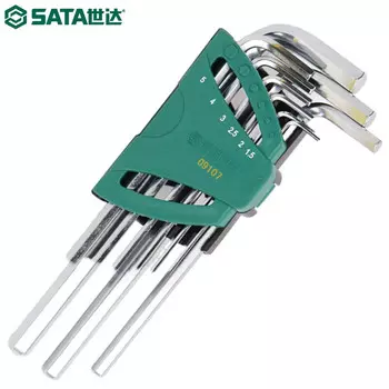Shida SATA 9107 Набор удлинённых шестигранных ключей из 9 предметов
