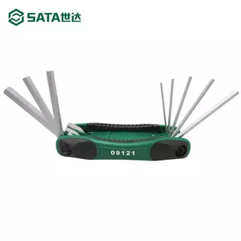 Shida SATA 9121 Набор складных шестигранных ключей из 8 предметов