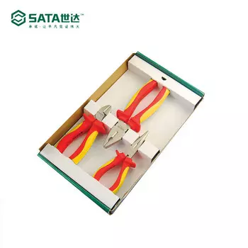 Shida SATA 9261 Набор из трех изолированных зажимов VDE, устойчивых к напряжению