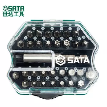 Shida SATA 9332 Набор из 31 предмета, набор головок для электрических отверток серии 6.3