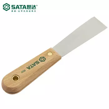 Shida SATA скребок с деревянной ручкой, шпатель, лопата для чистки, шпатель, шпатель 95201, можно настроить