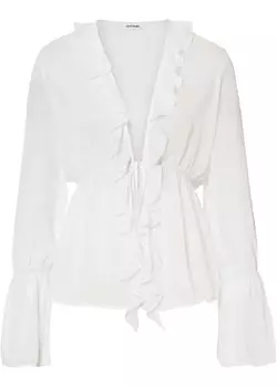 Шифоновая блузка Bodyflirt, белый