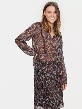 Шифоновая блузка Saint Tropez Veron Animal, Ночное небо