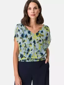 Шифоновая блузка Zero, синий