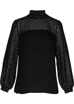 Шифоновая туника Bpc Selection, черный