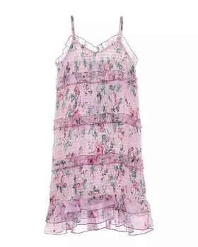 Шифоновое платье Flowers by Zoe, розовый