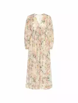 Шифоновое платье Halliday Zimmermann, мультиколор