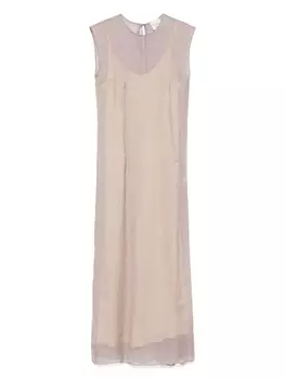 Шифоновое платье макси Alysi, фиолетовый