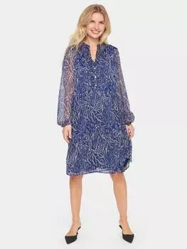 Шифоновое платье valerie swirl Saint Tropez, цвет Midnight Sail Water