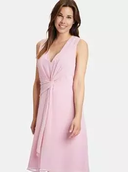 Шифоновое платье Vera Mont, розовый