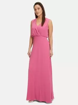 Шифоновое платье Vera Mont, розовый