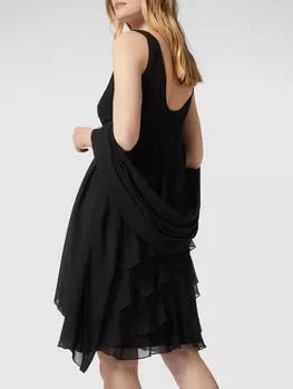 Шифоновый палантин Christian Berg, черный