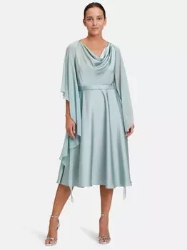 Шифоновый палантин Vera Mont, зеленый