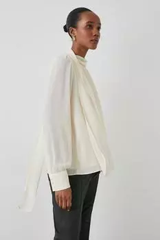 Шифоновый топ Debenhams, белый