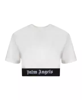Шикарная футболка Palm Angels, белый