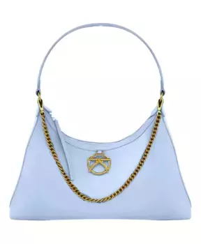 Шикарная сумка с металлическими деталями и кисточками Kocca, синий