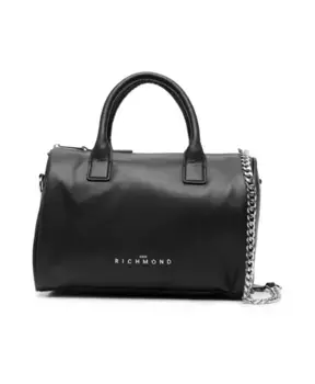 Шикарная сумочка из искусственной кожи John Richmond, черный