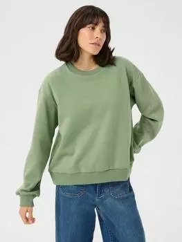 Шикарная толстовка hazel trs KAFFE, цвет Mid Green