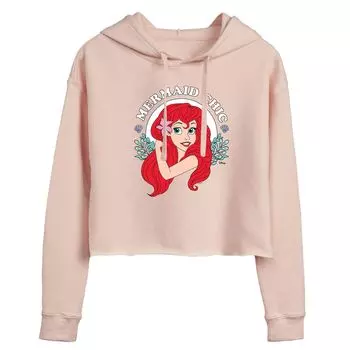 Шикарное укороченное худи Disney's The Little Mermaid для юниоров Licensed Character