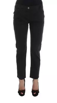 Шикарные черные джинсы Regular Fit Denim Costume National, черный