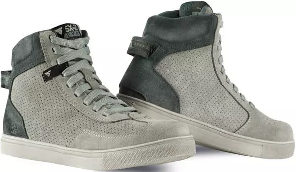 Женские мотоциклетные ботинки SHIMA SX-2 Evo водонепроницаемые, серый