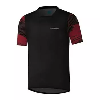 SHIMANO MYOKO SS Рукав из ДЖЕРСИ, Пряный красный