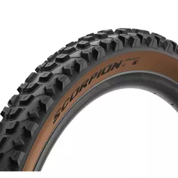 Шина для горного велосипеда Pirelli Scorpion Enduro S Colour Edition Tubeless 29 x 2.40, золотой