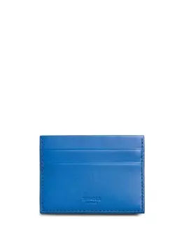 Shinola картхолдер с тисненым логотипом, синий