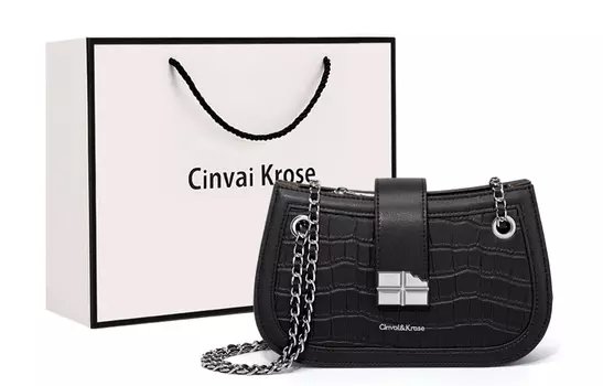 Shinway Cross Simvay Clos Женская сумка через плечо, Черный