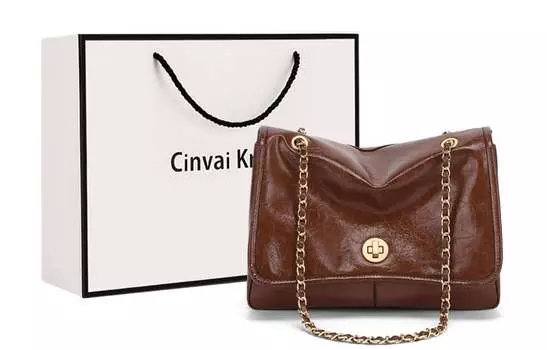 Shinway Cross Simvay Clos Женская сумка через плечо, Коричневый (с фирменной сумкой)