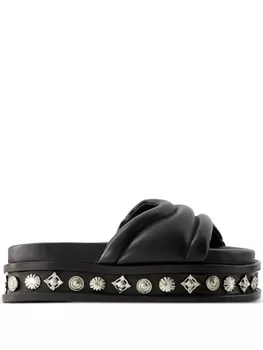 Шипованные слайды Toga Pulla, черный