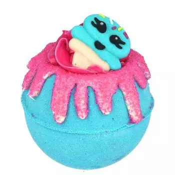 Шипучая бомбочка для ванны Blue Raspberry Ice Bath Blaster 160г Bomb Cosmetics,