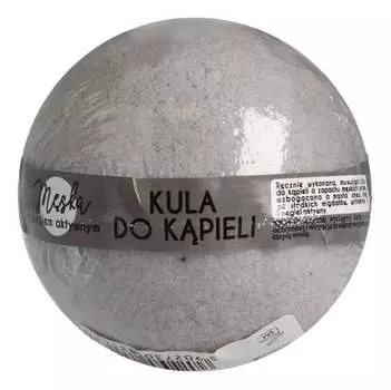 Шипучая бомбочка для ванны для мужчин, серая, 200 мл Laq