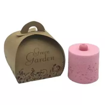 Шипучая, расслабляющая и увлажняющая бомбочка для ванны. Green Garden