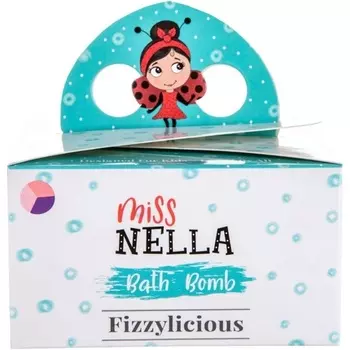 Шипучие гипоаллергенные шипучки для ванн для детей, Miss Nella