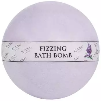 Шипучие шарики лаванды, 160 г Kanu Nature Fizzing Bath Bomb