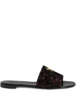 Ширли слайды Giuseppe Zanotti, черный