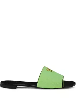 Ширли слайды Giuseppe Zanotti, зеленый
