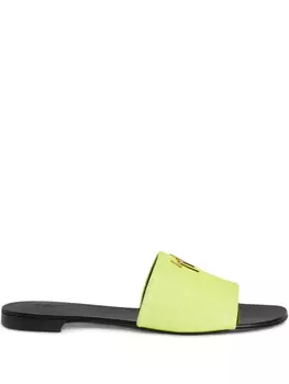 Ширли слайды Giuseppe Zanotti, желтый