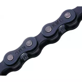 Широкая Цепь Односторонняя KMC, 112 звеньев, серебристый/черный