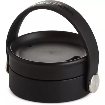 Широкая гибкая крышка для глотка Hydro Flask, черный