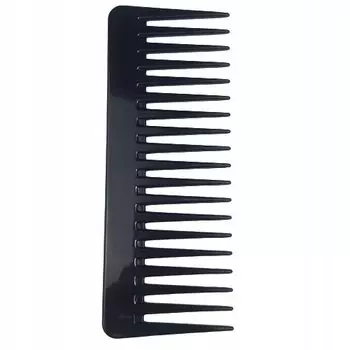 Широкая расческа для вьющихся волос в стиле афро Deni Carte