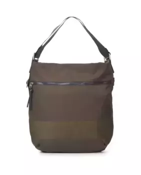 Широкая сумка-рюкзак цвета хаки на плечо Kcb, цвет Kaki