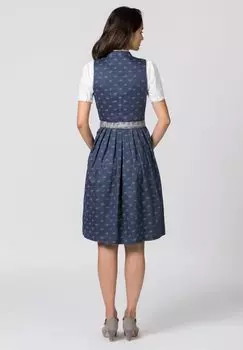 Широкая юбка в сборку AMALIE Stockerpoint, синий